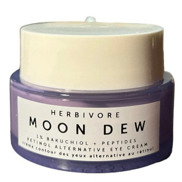 Herbivore Moon Dew Retinol Alternative Eye Cream, .5 fl oz, New in Box, Unopened - Picture 1 of 3
